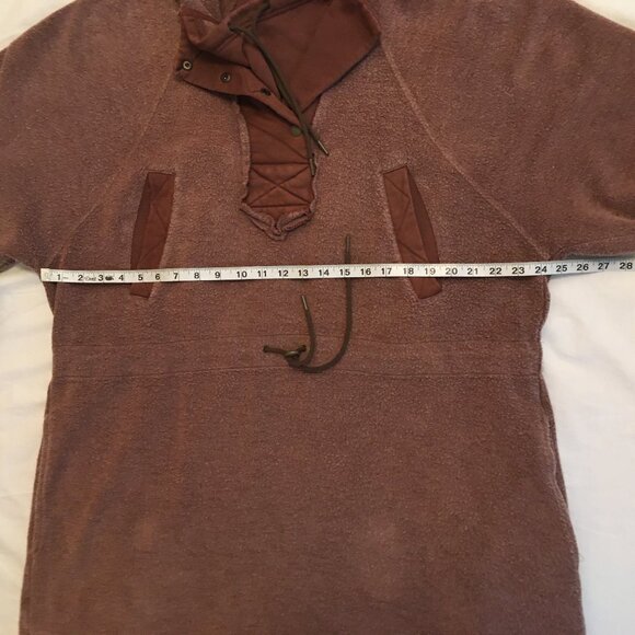 We the free Sadie Surplus jacket, sweatshirt-dress, tunic in brown, size medium - Picture 9 of 16